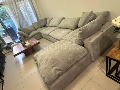 Pan Emirates pianca feather filled sofa