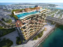 Modern 1BR | Sea &amp; Pool View | Premium Finishing