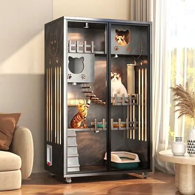 Elegant Cat Villa and Habitat for Your Feline Friends