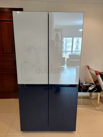 Bespoke Samsung 4 Door Customizable Design Colour Panels Refrigerator