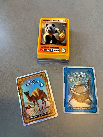 Huge Italian Brain Rot Card Set