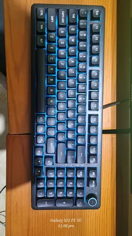 HP Wired Mechanical Keyboard - Floating 98 Keys Layout Design Bipods  Plastic Knob Design Gaming