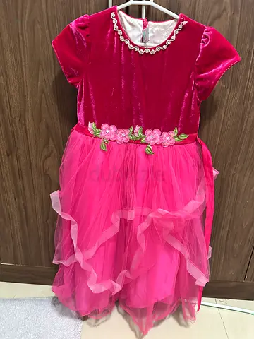 Pink party dress