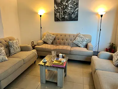 Elegant Living Room Sofa Set
