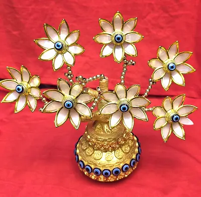 Brand new money tree with blue eye stones for money Goodluck and prosperity