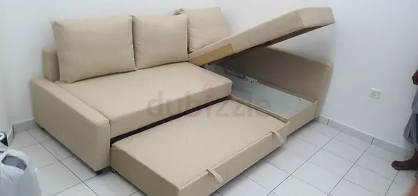 Stylish and Functional Sofa Bed with Storage