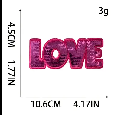 Sparkly Love Decor Piece