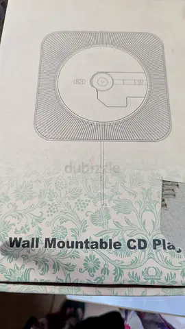 Stylish Wall Mountable CD Player for Easy Listening