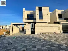 Luxury 5BR Villa in Al Zahya with central A/C, large setback, and modern design