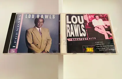 2 Lou Rawls Music CD’s