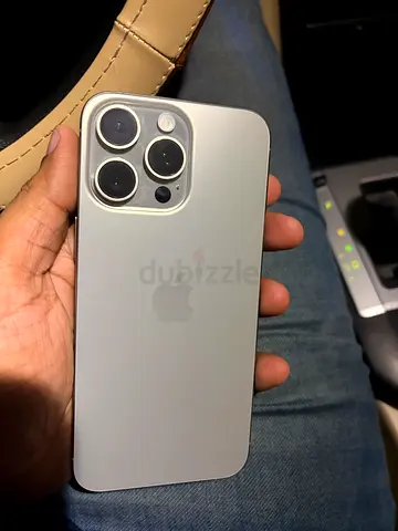 Iphone 15 pro max 256 gb natural titanium with box