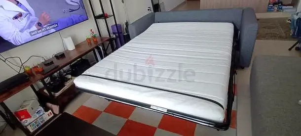 Ikea vimle two seater sofa bed with mattress
