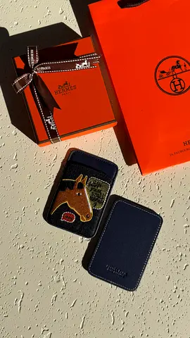 Hermès Horse or Zebra MagSafe Card Holder