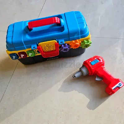 Kids Toy Tool Set with Drill- Vtech