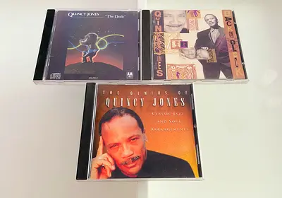 3 Quincy Jones Music CD’s