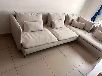 Great Condition Ikea Sodhremn Corner Sofa Beige