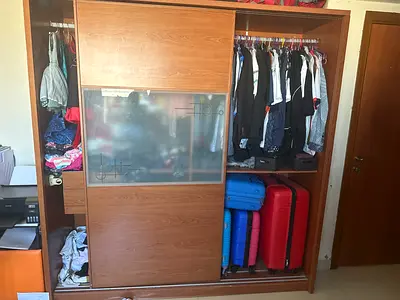 Spacious Wooden Wardrobe for Sale