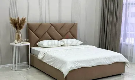 Elegant Queen Size Bed with Modern Design