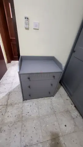 Grey bed set