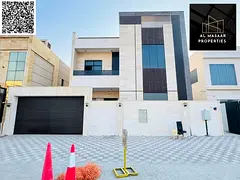 Modern two-story villa with a roof terrace, 5 master bedrooms, and elevator. Price includes air cond