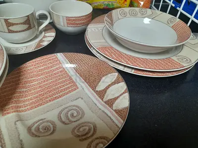 Ceramics dinner set 8 person 63 pcs