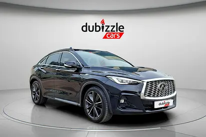 AED 1609/month | 2022 Infiniti QX55  | GCC Specs | Ref#405430