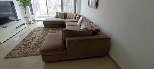 The one U shape sofa