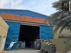 For Sale in Sharjah A plot of land in Industrial Area 6 Features a canopy with internal partitions N