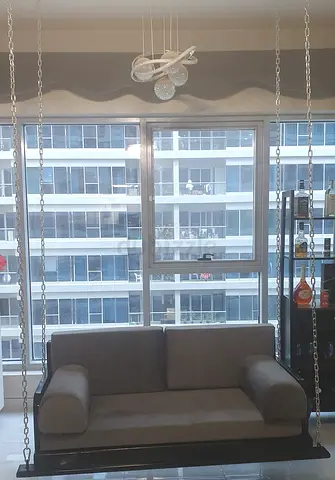 Pure wood indoor swing