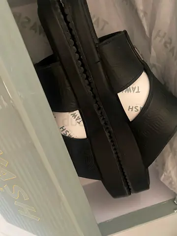 Stylish Black Slide Sandals