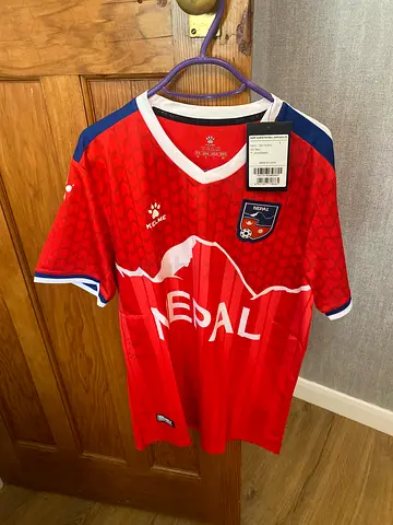 Official Nepal National Football Team Jersey