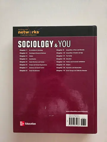 Sociology  You