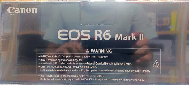 Canon EOS R6 Mark II - Precision and Performance in Your Hands