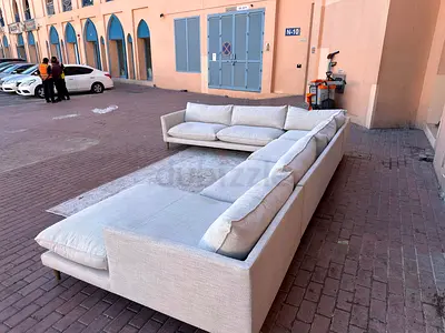 Marina home feather filled Ushape Sofa Perfect Condition