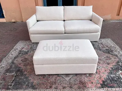 CrateBarrel Lounge Deep feather filled Without footstool