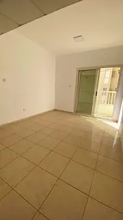One-bedroom apartment with living room in Al Ghuwaireh, balcony open view, AED 28,000, 4 payments.