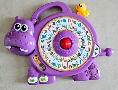 Playful alphabet Learning Hippo Toy