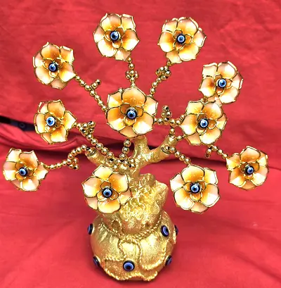 Brand new stuning money tree with blue eye stones for money Goodluck and prosperity