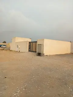 A 14,000 sq ft plot of land for rent in Al Hanoo, with regular electricity, fully maintained, large
