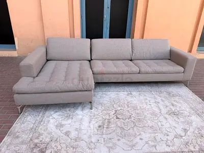 Natuzzi Italian L Shape Sofa Perfect Condition