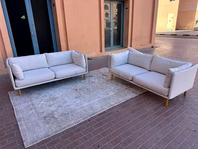 Premium Quality CrateBarrel 4_ Seater Sofa Beige
