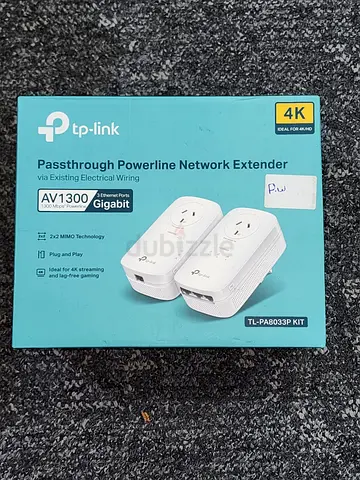TP-Link Passthrough Powerline Network Extender - AV1300