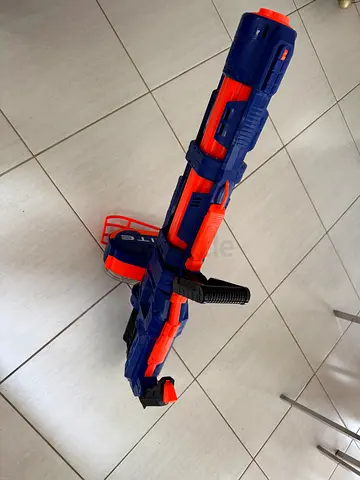 Nerf guns collection - includes minigun Elite Titan