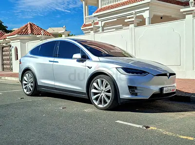 AED 2358/month | 2017 Tesla Model X 90D | GCC Specs | Ref#408729