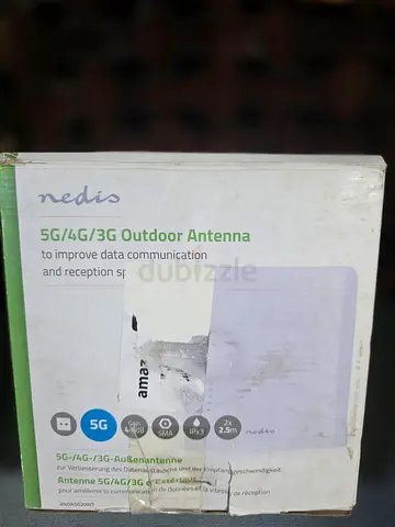 Nedis 5G/4G/3G Outdoor Antenna for Enhanced Data Communication. New. AED 95 Only. Free Delivery!