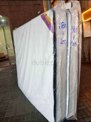 Mattress with top foam 180x200cm king size. All times delivery available