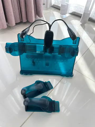 Book holder with lamp