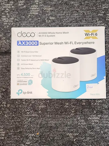 TP-Link Deco X55 AX3000 Whole Home Mesh Wi-Fi System