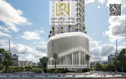 luxury apartment 2 bedroom in ajman pearl tower 5% downpayment only