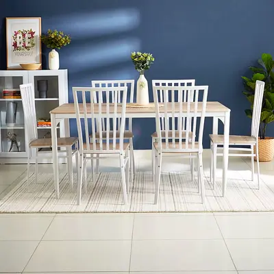 Home Box Dining set 1 table and 6 chairs Pan Home Sideboard available 250AED